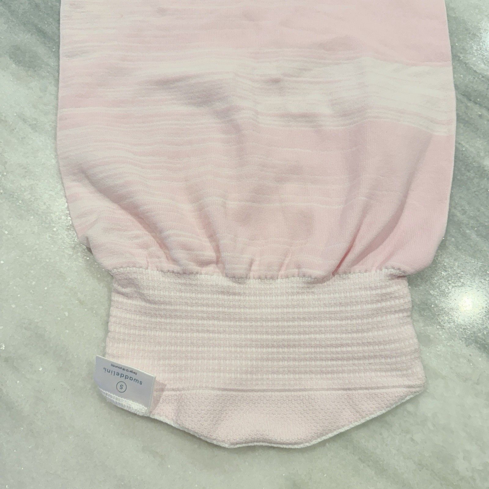 Swaddelini Sleep Sack Swaddle Pink Sz L 12-18 Lbs Snug Hug Baby Girl — image 3 of 6